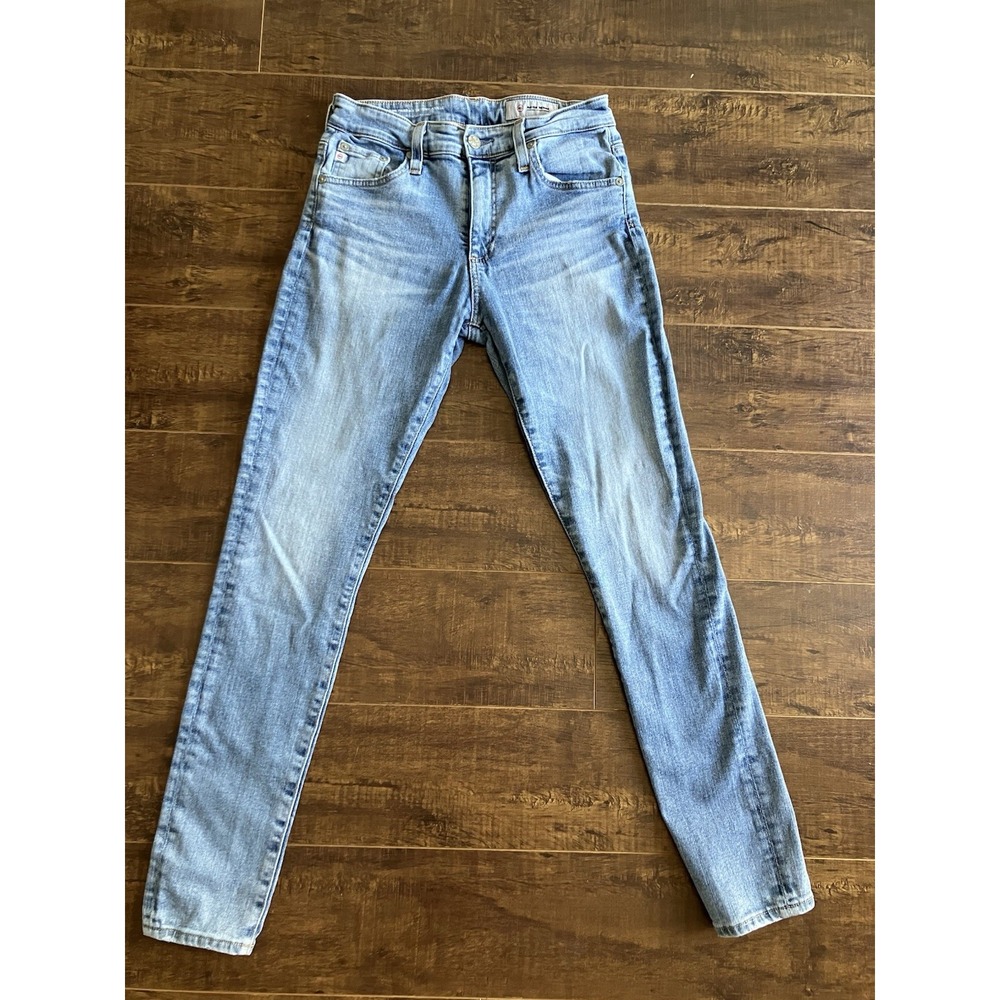AG Adriano Goldschmied Farrah Skinny Ankle 26R Light Wash Stretch Jeans Women's